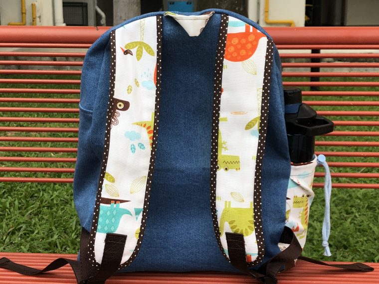 Back To Cool Backpack Sewing Pattern | Waves & Wild