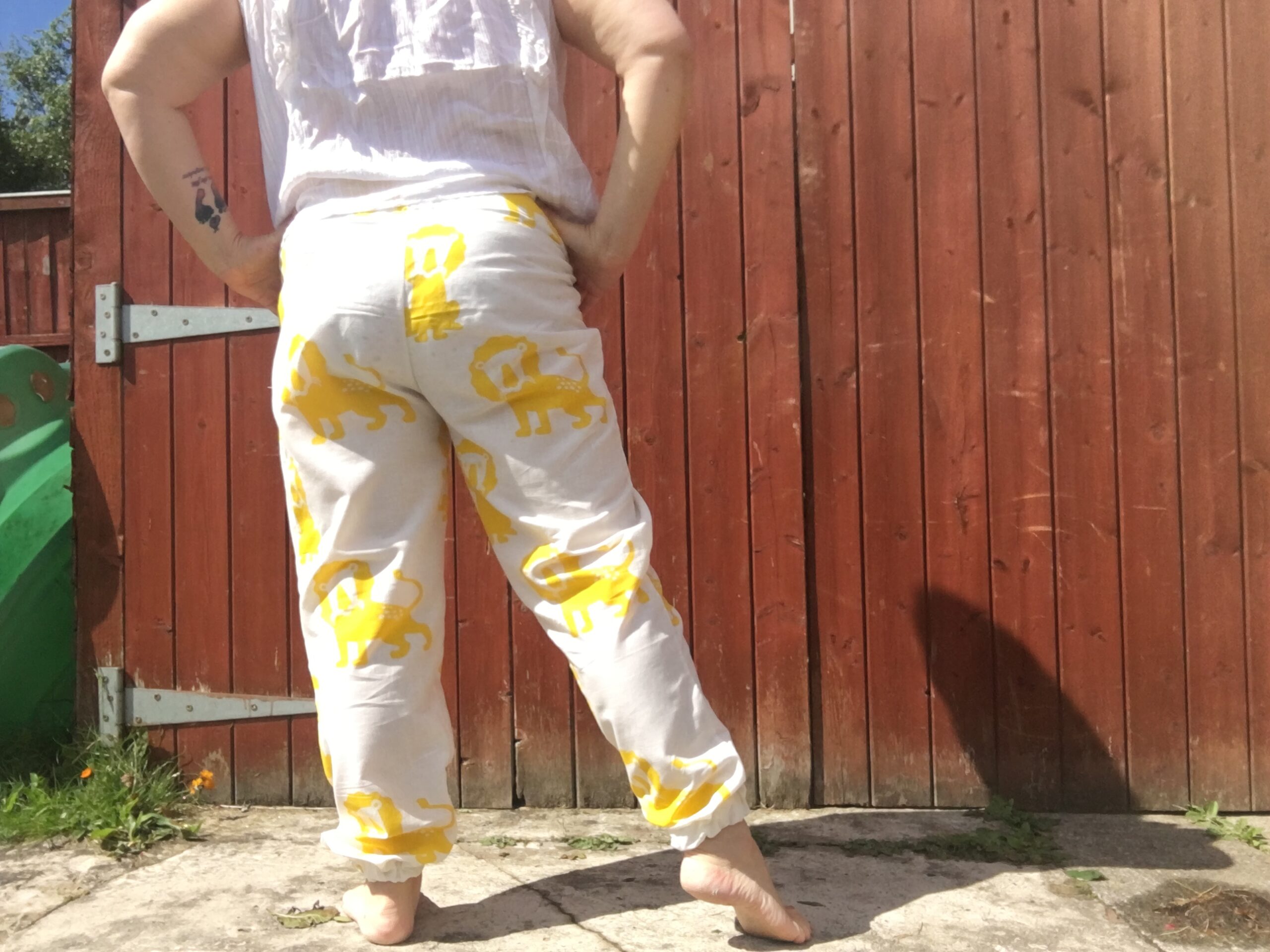 Free Range Fun Over Trousers Sewing Pattern - Adult Female/Curve Fit |  Waves & Wild Free Range Fun Over Trousers