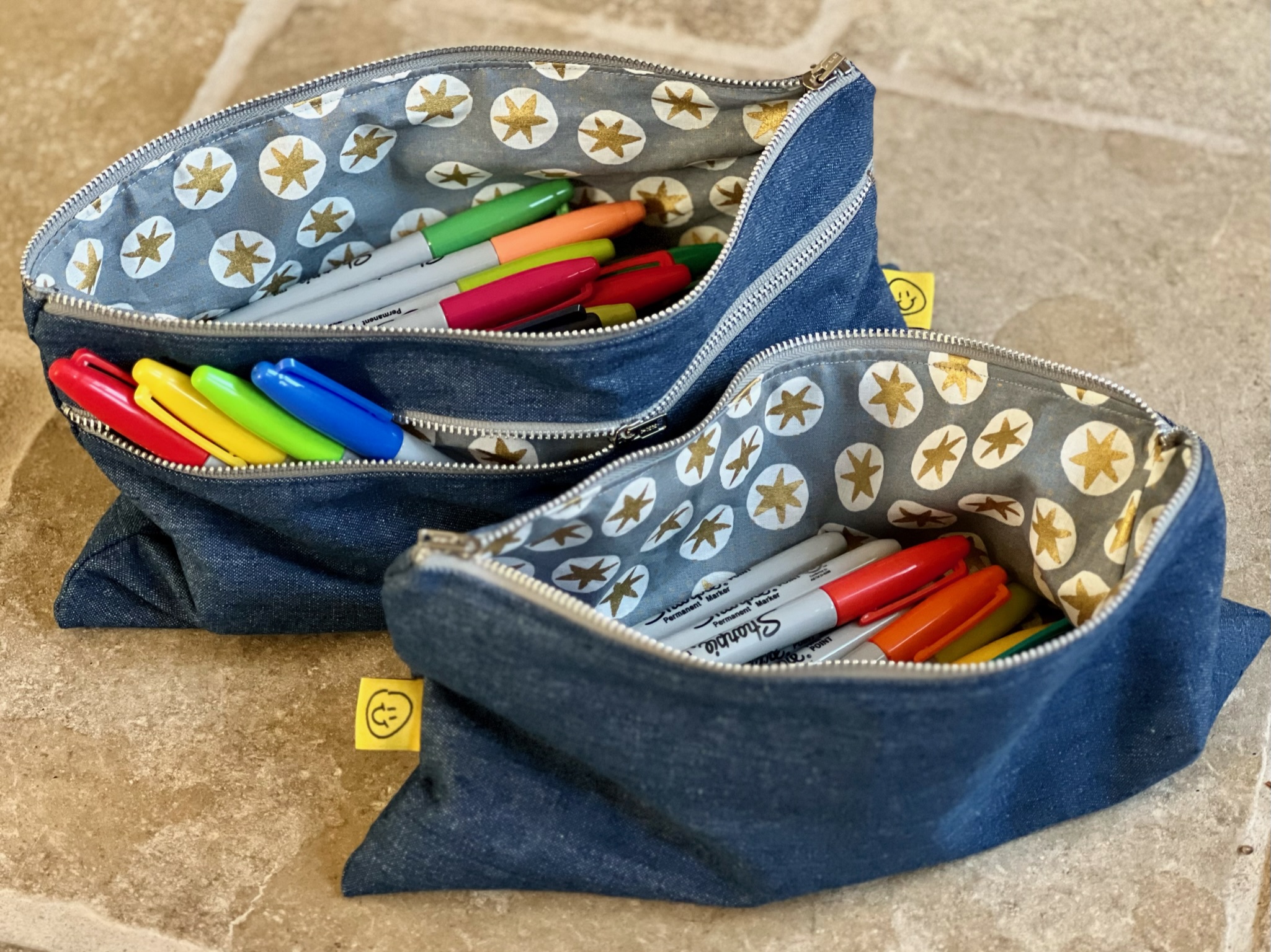 Double Cool Pencil Case - Waves & Wild